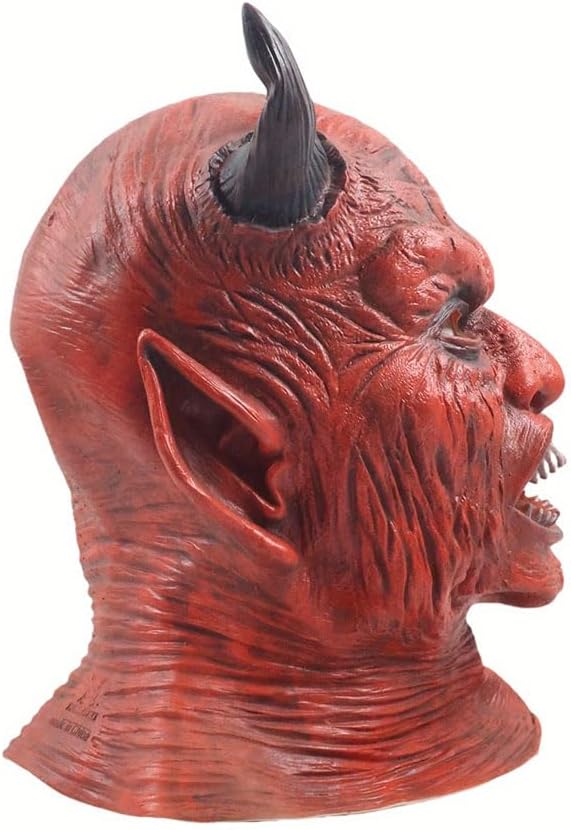 Scary Skull Mask Horror Hood Halloween Skelon Massk Cosplay Props
