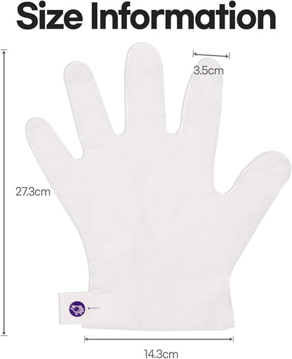 Epielle Moisturizing Hand Masks, 6 Pairs Gloves for Dry Hands, Relieve and Soften Skin with Sunflower Seed Oil + Avocado Oil + Vitamin E, Korean Skin Care, Spa Gifts for Women