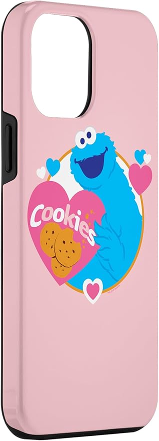 iPhone 13 Pro Max Sesame Street Cookie Monster Love Cookies Case