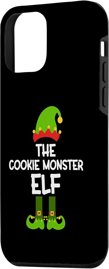 iPhone 12 mini The Cookie Monster Elf for Matching Family Christmas Case