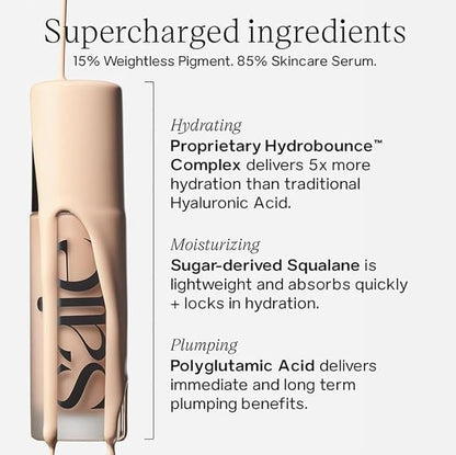 Saie Glowy Super Skin Tint Liquid Foundation - 23 (1.) 01 oz