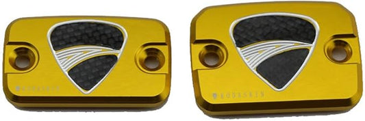 PRO-KODASKIN Motorcycle Brake and Clutch Caps for Ducati Hypermotard 796 Monster 695 696 796 S2R 800 Gold