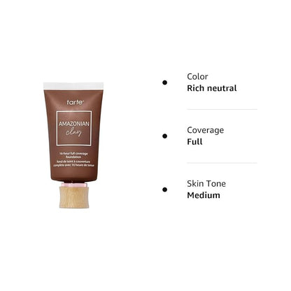 tarte Amazonian Clay 16-Hour Full Coverage Foundation 57N
