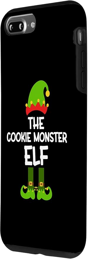 iPhone 7 Plus/8 Plus The Cookie Monster Elf for Matching Family Christmas Case
