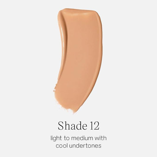 Saie Glowy Super Skin Tint Liquid Foundation - 12 (1.) 01 oz