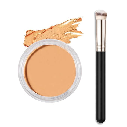 Kaely Cream Pot Concealer Full Coverage Set,Conceal Brighten