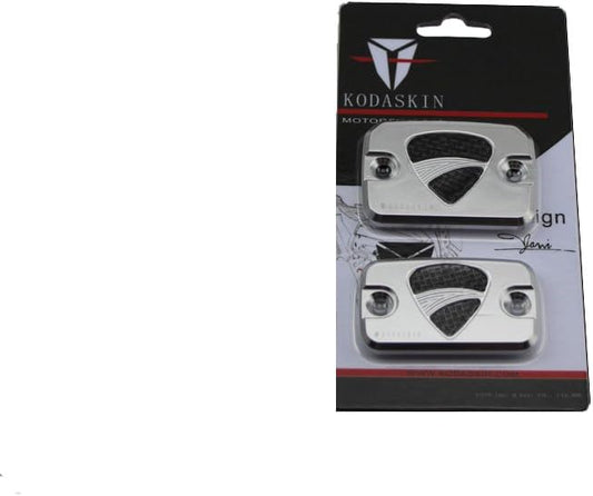 PRO-KODASKIN Motorcycle Brake and Clutch Caps for Ducati Hypermotard 796 Monster 695 696 796 S2R 800 Silver