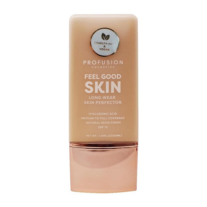 Profusion Cosmetics Lightweight Liquid Foundation for a Flawless Medium 1