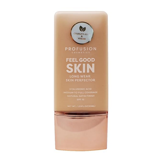 Profusion Cosmetics Lightweight Liquid Foundation for a Flawless Medium 1