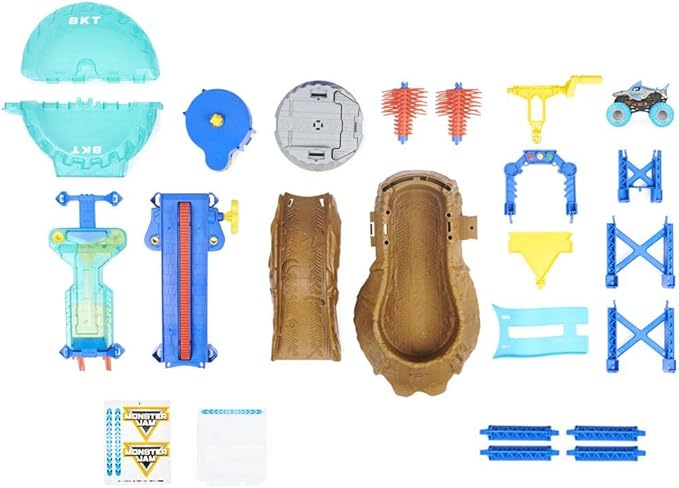 Spin Master 6060160 Monster Jam 1T64 Truck Wash Playset
