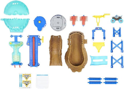 Spin Master 6060160 Monster Jam 1T64 Truck Wash Playset