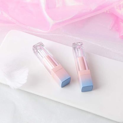 Starshine 10 Pack Gradient Pink Blue 8ml Empty Lip Gloss Tube Lip Balm Container DIY Refillable Travel Size Cosmetic Makeup Sample Bottle With Wand And Stopper