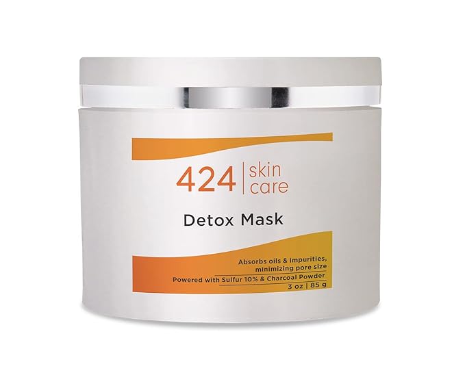Detox Mask - Dermatologist Tested & Recommended - Clinically Proven Formula 3 oz