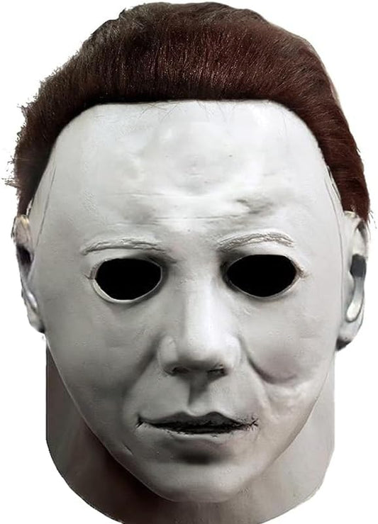 Michael Myers Mask, Halloween Horror Masquerade Cosplay Party Mask, Michael Myers Costume Scary Cosplay