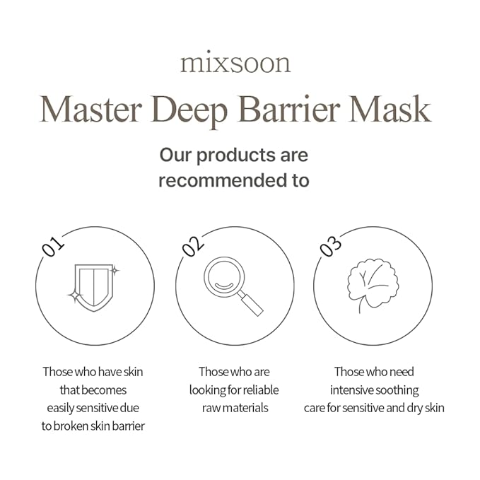 mixsoon Master Deep Barrier Mask 5ea