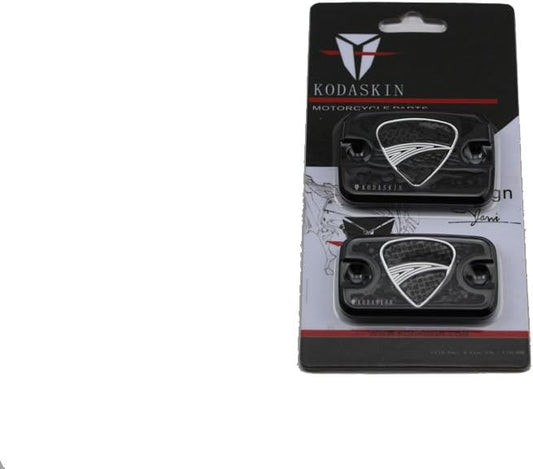 PRO-KODASKIN Motorcycle Brake and Clutch Caps for Ducati Hypermotard 796 Monster 695 696 796 S2R 800 Black