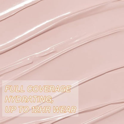 Face Matte Makeup Foundation,Oil Continuous Correction Control Liquid Natural Finish