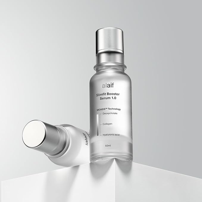 Slimfit Booster Serum l 3-Nano Lipolytic Serum for Puffy Face, Double-Chin with Deoxycholate, Hyaluronic acid, Collagen l Sculpting & Contouring Korean Skin Care (50ml/1.69 fl.oz)