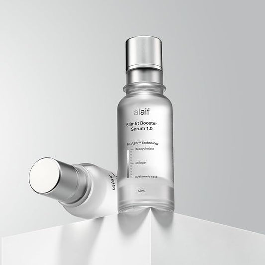 Slimfit Booster Serum l 3-Nano Lipolytic Serum for Puffy Face, Double-Chin with Deoxycholate, Hyaluronic acid, Collagen l Sculpting & Contouring Korean Skin Care (50ml/1.69 fl.oz)