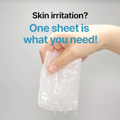 Vitamin C and Niacinamide Authentic Glow Sheet Mask - even skin tone, helps reduce hyperpigmentation and blemish care, glass skin, instant glow, non irritating, Korean skincare, 10 sheets/0.7 oz