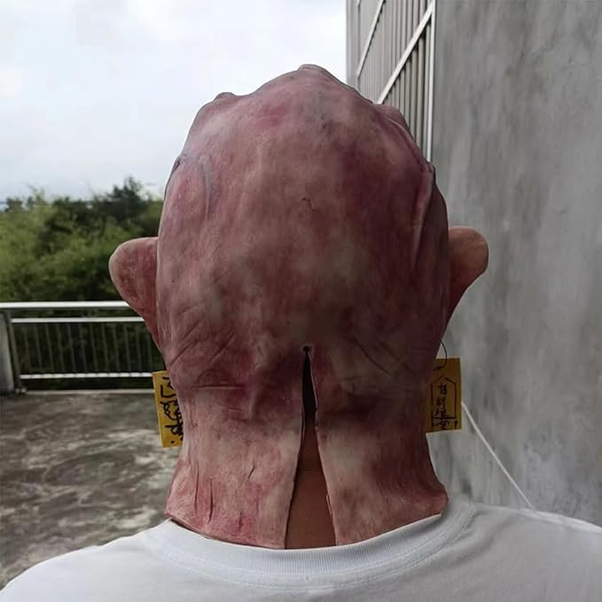 Creepy Cyclops Mask Scary Giant Beasts Monster Masks Latex Cosplay Props Halloween
