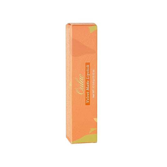 Oulac Rose Pink Matte Lipstick for Women, Lipstick & Blush Duo,Soft Creamy Satin Finish Lipsticks, Moisturising Formula, Rich Color Lips, Highly Pigmented, Rose Oil, Vegan & Cruelty-Free| 3.6g (Y07)