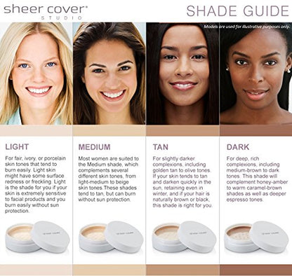 Sheer Cover Perfect Shade - Mineral Foundation Makeup