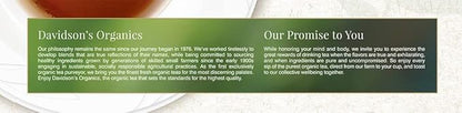 Davidson's Organics, Lemon Ginseng Green, 100-count Unwrapped Tea Bags