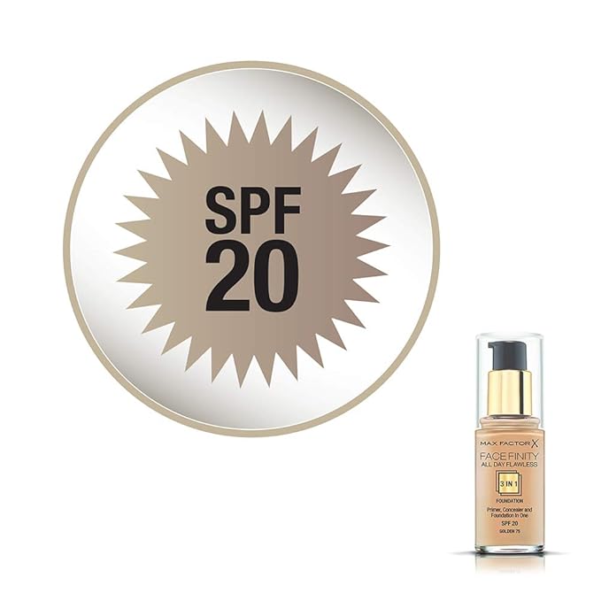 Max Factor Facefinity 3 In Primer Concealer Foundation Fl Oz 30 Ml