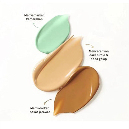 Color Correcting Concealer Palette 6 Colors Lightweight Smooth