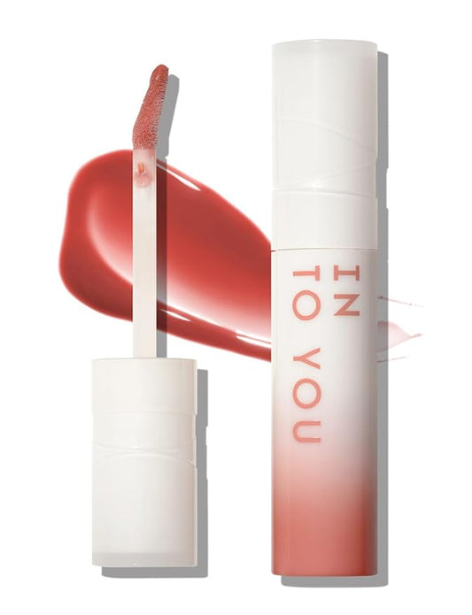 INTO YOU Lip Gloss Coco Liquid Moisturizing Lipstick Long Lasting Lip Stick Lip Stain Makeup Glitter Shine Non-sticky Lipstick for Women (CC04)