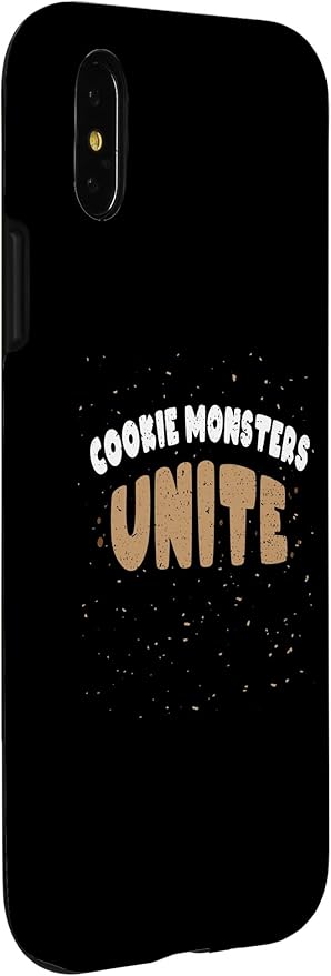 iPhone X/XS Cookie monsters unite: Cookie monsters unite - Cookie Case