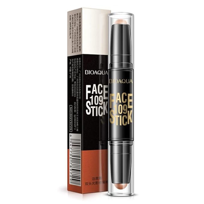 BIOAQUA Play 109 Face Stick Contour Duo 2 LIGHT COFFEE)