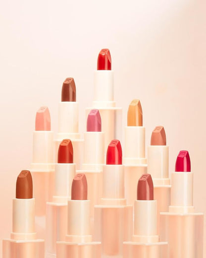 Revolution, Lip Allure Soft Satin Lipstick, Highly Pigmented & Smudge Proof, Long Lasting Creamy Satin Finish, Contains Vitamin E, Berry Boss, 0.11 oz