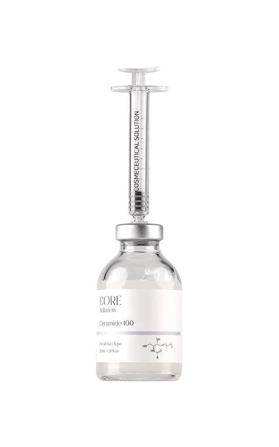 Ceramide 100 Ampoule – Barrier Repair & Moisture Locking Serum for Sensitive Skin – 30mL + Needleless Syringe