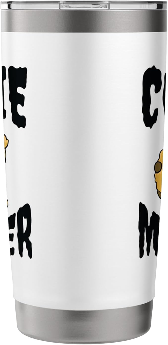 Funny Cookie Monster Creature Humour Stainless Steel Insulated Tumbler