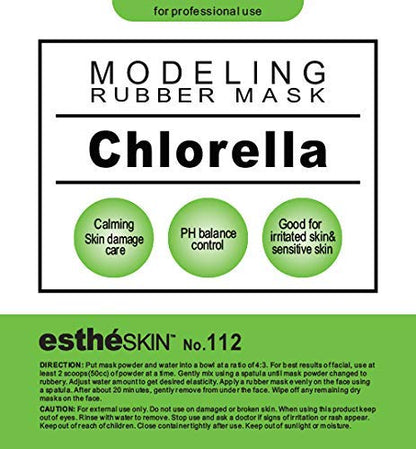 No.112 Chlorella Modeling Mask Powder for Professional Facial Treatment, 35 Oz. (1 pack)