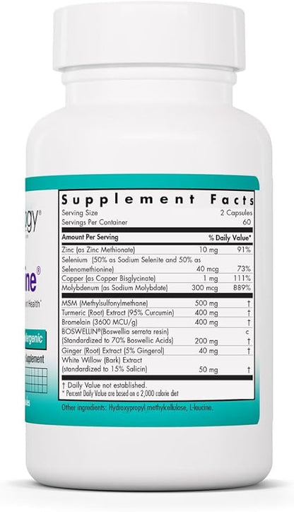 Nutricology Enzocaine, Vegicaps, 120-Count