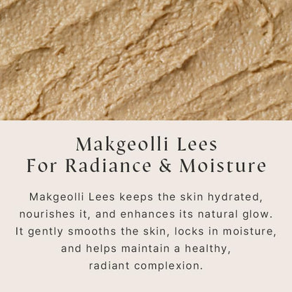 Makgeolli Lees Cleansing Powder Wash | Enzyme Face Rice Mask | Exfoliating & Glow & Moisture | 2-in-1 Function | Korean Skin Care | 65g(2.29oz)