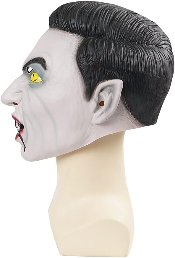 EraSpooky Vampire Mask for Men Halloween Costume Novelty Full Head Latex Masks