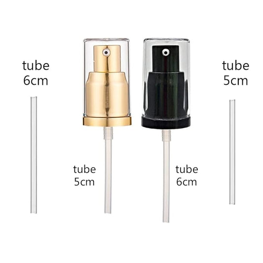 （3 colors）2 Pack Foundation Pump Replacement for MAC Double Wear(Gold/Black)