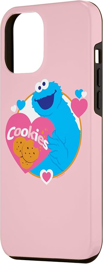 iPhone 13 Pro Max Sesame Street Cookie Monster Love Cookies Case