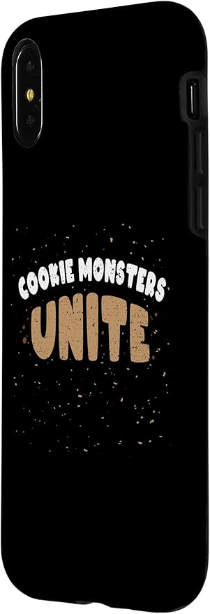 iPhone X/XS Cookie monsters unite: Cookie monsters unite - Cookie Case