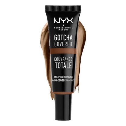 NYX Professional Makeup Gotcha Covered Concealer, Mocha, 0.27 Fluid Ounce