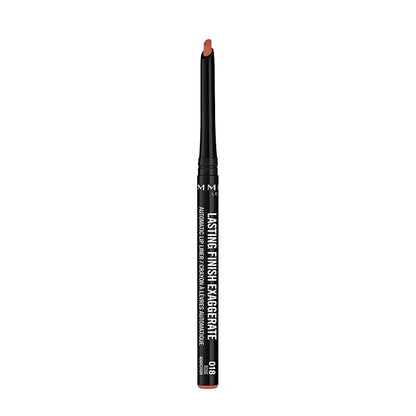 Rimmel Lasting Finish Exaggerate Automatic Lip Liner, 18 Rose Addiction (Pack of 5)