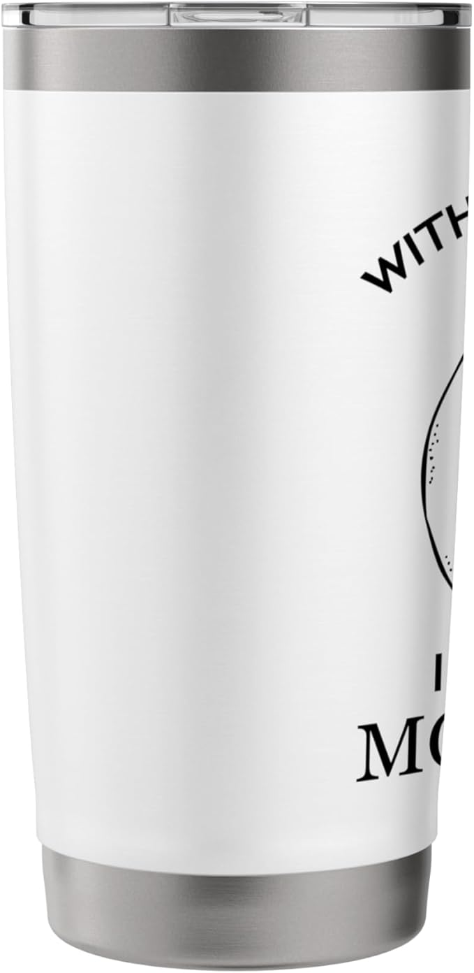 Without Cookies Im Just A Monster Funny Cookie Lover Stainless Steel Insulated Tumbler