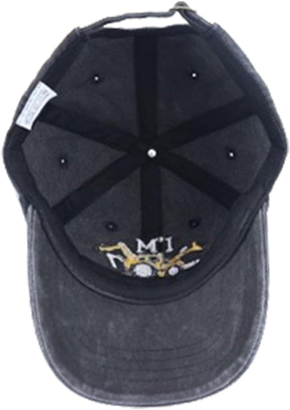I'm 3/4/5/6/7/8/9 and Digging It Hats for Boys Girls, Funny Embroidered Toddler Excavator Birthday Baseball Cap