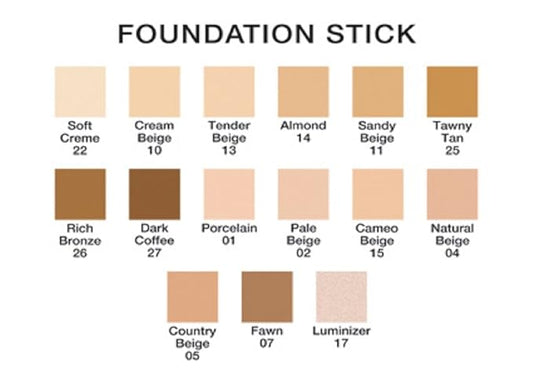 Creamy Conditioning Foundation Stick Buildable Coverage Hypoallergenic (Sandy (Sandy Beige)
