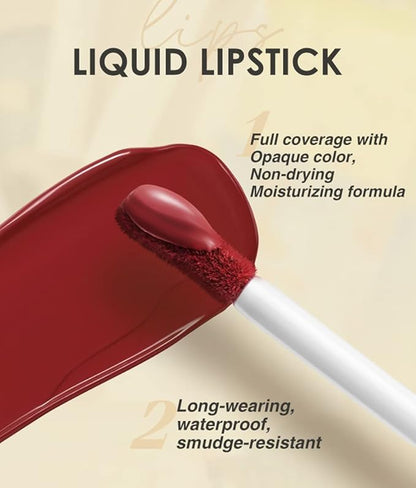 BestLand 12Pcs Matte Liquid Lipstick +