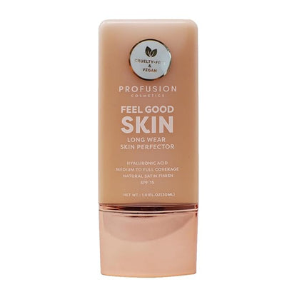 Profusion Cosmetics Lightweight Liquid Foundation for a Flawless Light 3
